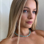 gemstone and pearl necklace designed in broome hand made