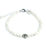 beach love mother of pearl bracelet