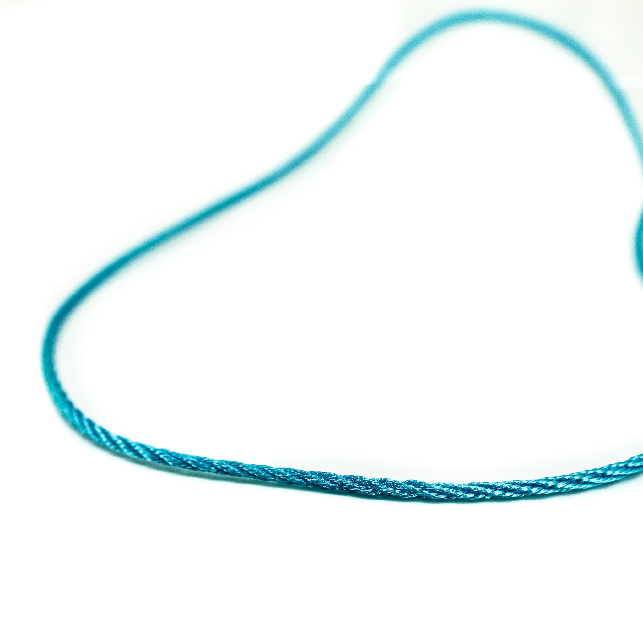 blue necklace with sterling silver clasp