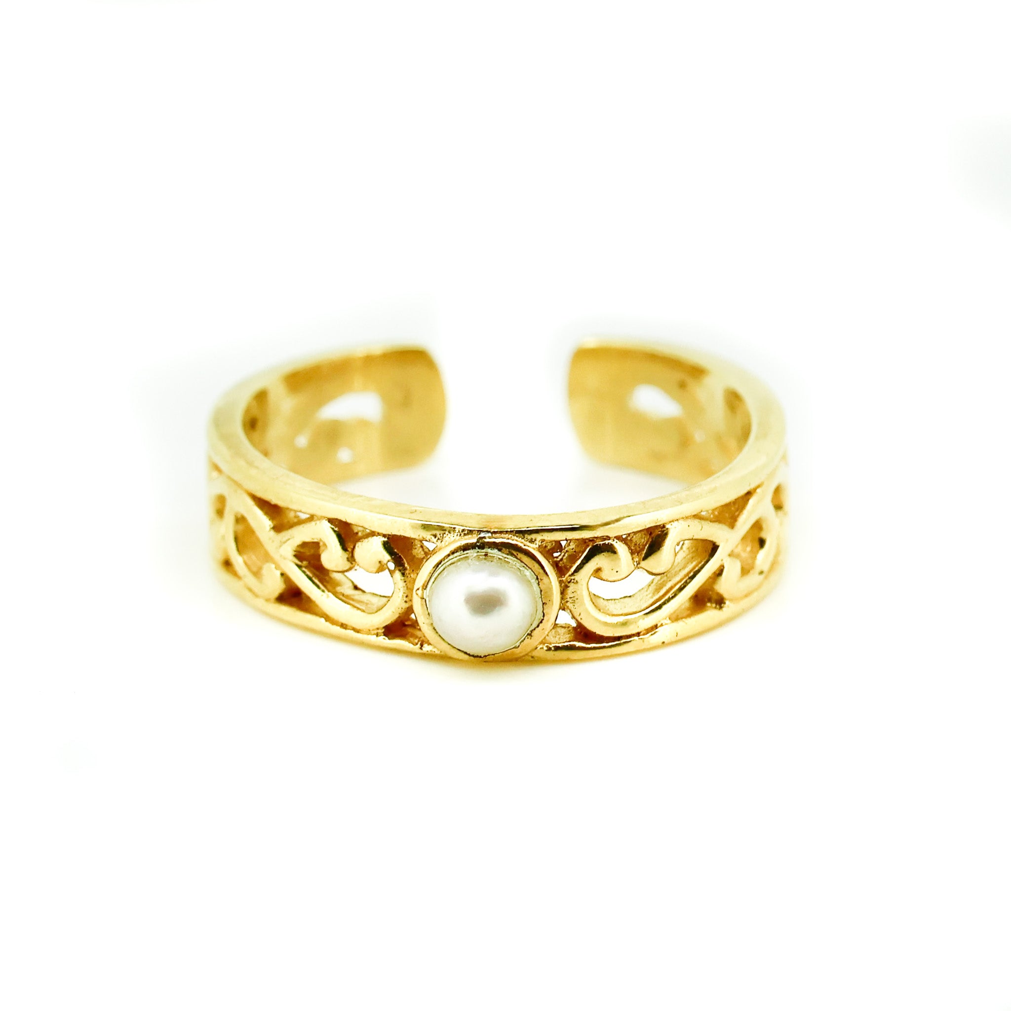 gold toe ring