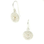 Chinatown Ladies pearl earrings in 925 sterling silver with freshwater pearl designed in Broome Western Australia