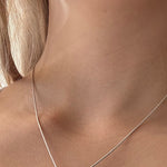 Australian pearl diamond pendant in white gold with genuine pearl and diamond detailing