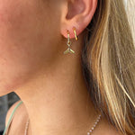 Plain gold sleepers 8mm
