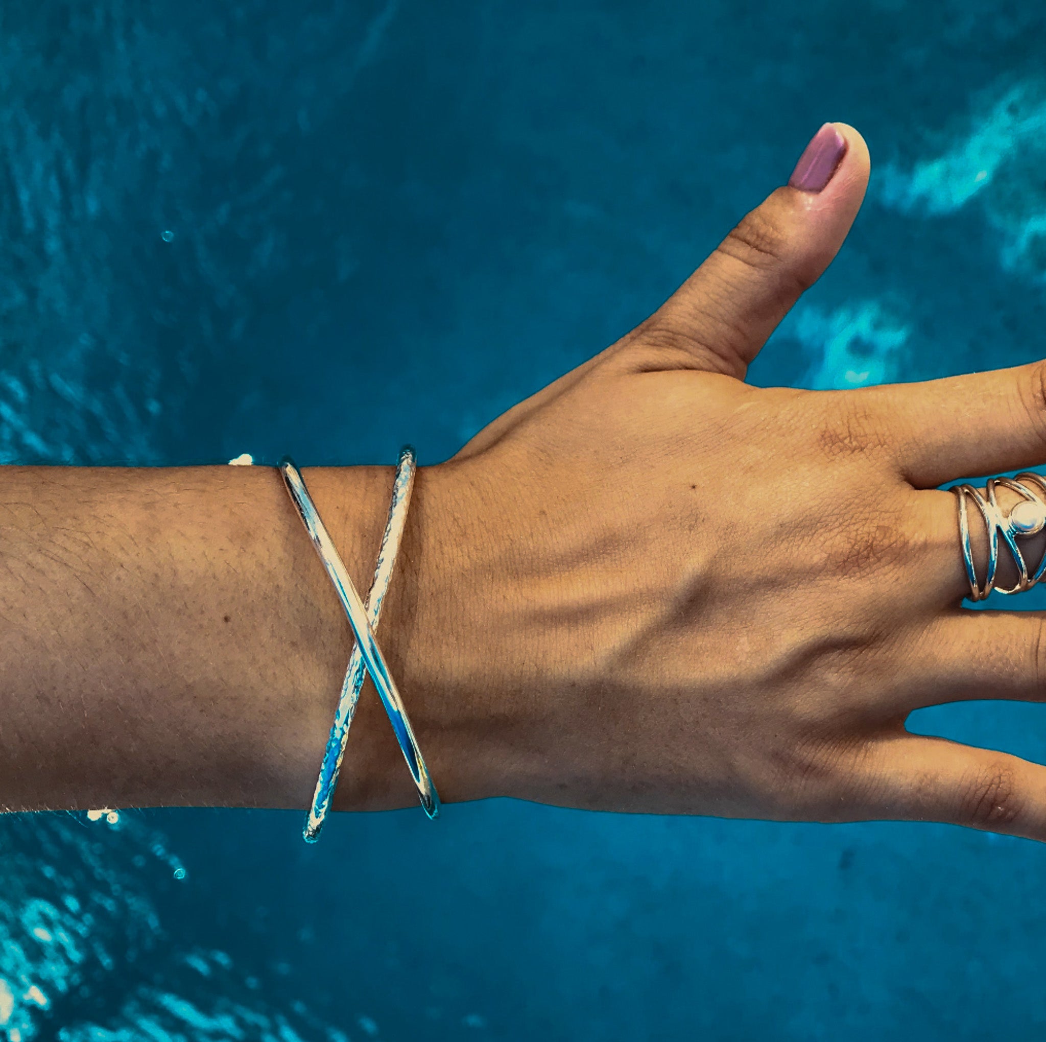 sterling silver bangle