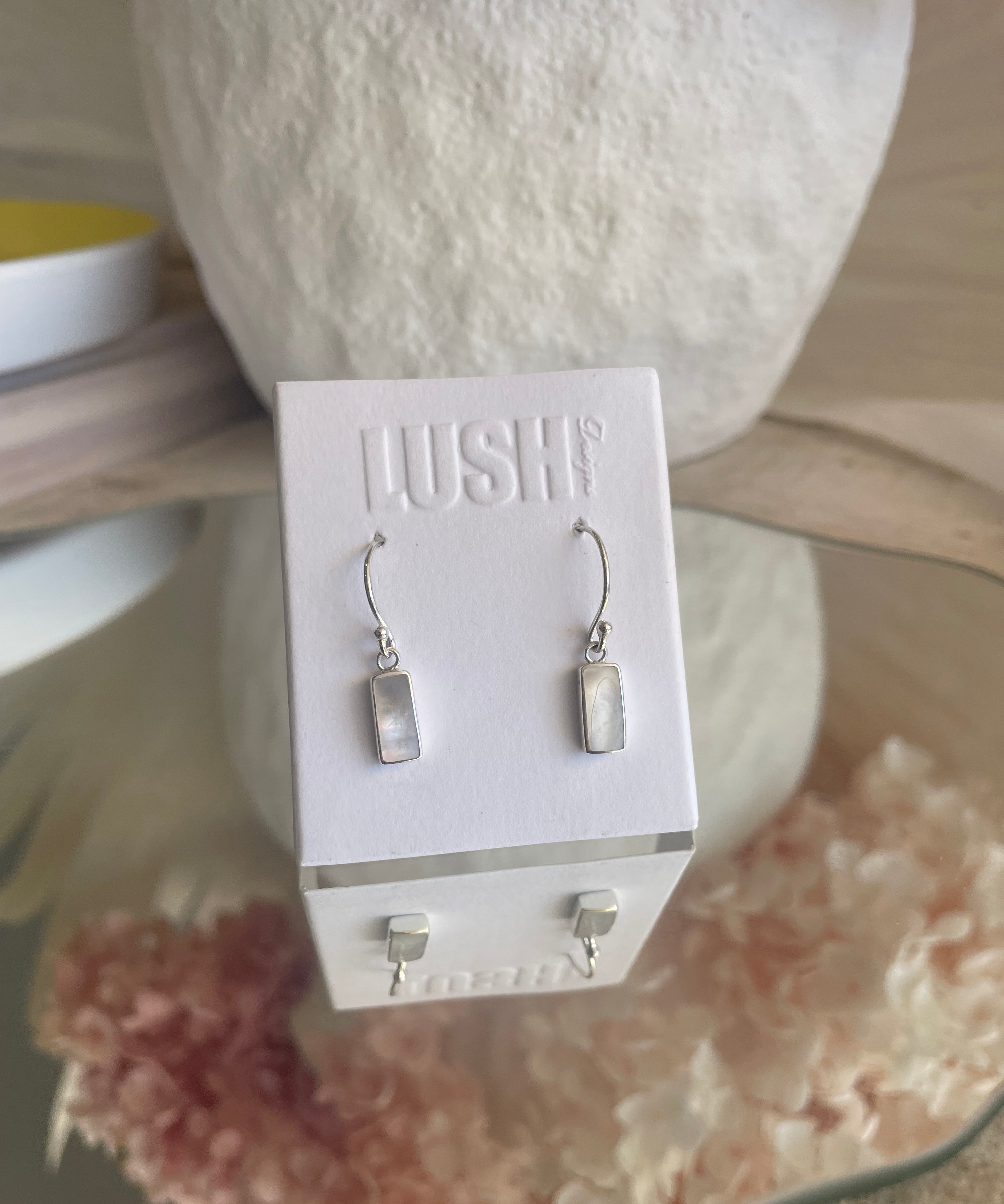 Mother-Of-Pearl-Bar-Hook-Silver-Earrings