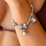 beachy vibe pandora charm with mother of pearl