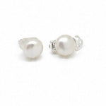 white pearl clip-ons
