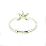 silver starfish ring