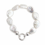 Baroque Pearl 20mm Silk Knot Bracelet  australian designed by Lush Designs Jewellery in Broome