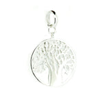 Boab Circle of Life Pendant Large in sterling silver featuring an intricate Kimberley Boab tree design, inspired by Broome Western Australia.