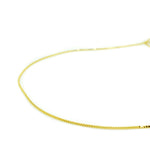 gold dainty box chain