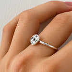 silbver compass ring design designed in broome WA