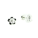Silver frangipani studs silver 