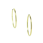 gold hoop earrings