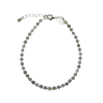 handmade labradorite silver bracelet