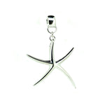 silver starfish pendant