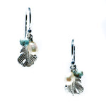 boho larimar earrings