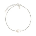 the best seller seaside glow pearl anklet in sterling silver designed by lush design jewellery broome