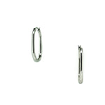 sterling silver hoop earrings