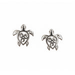 sterling silver turtle stud earrings designed in broome by lush designs jewellery