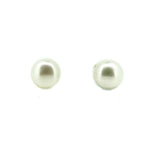 large white pearl studs 13mmm designed in broome by lush designs jewellery