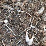 Pearl tassel anklet