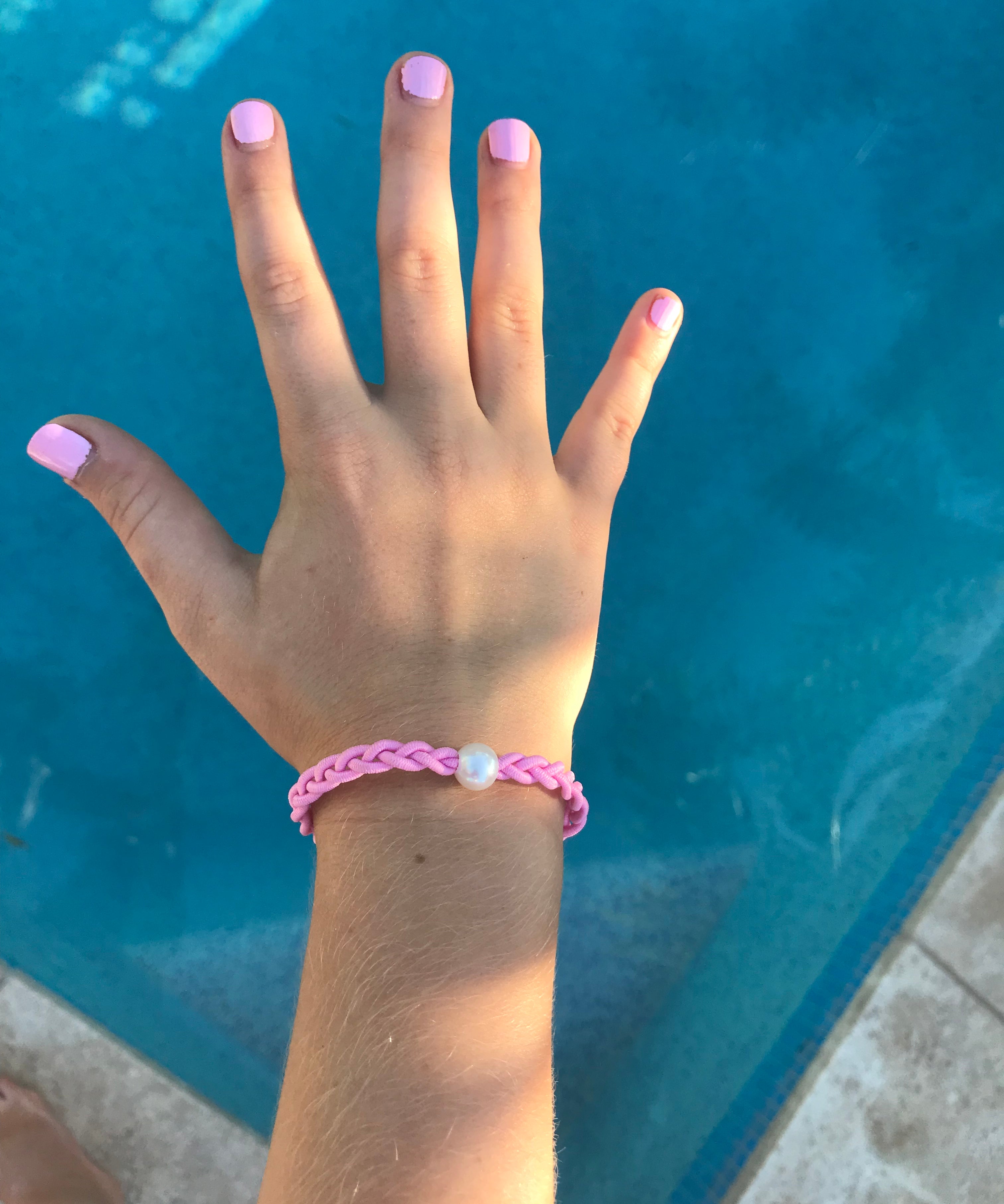 Girls pearl bracelet