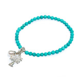 turquoise bracelet with tree of life boab charm