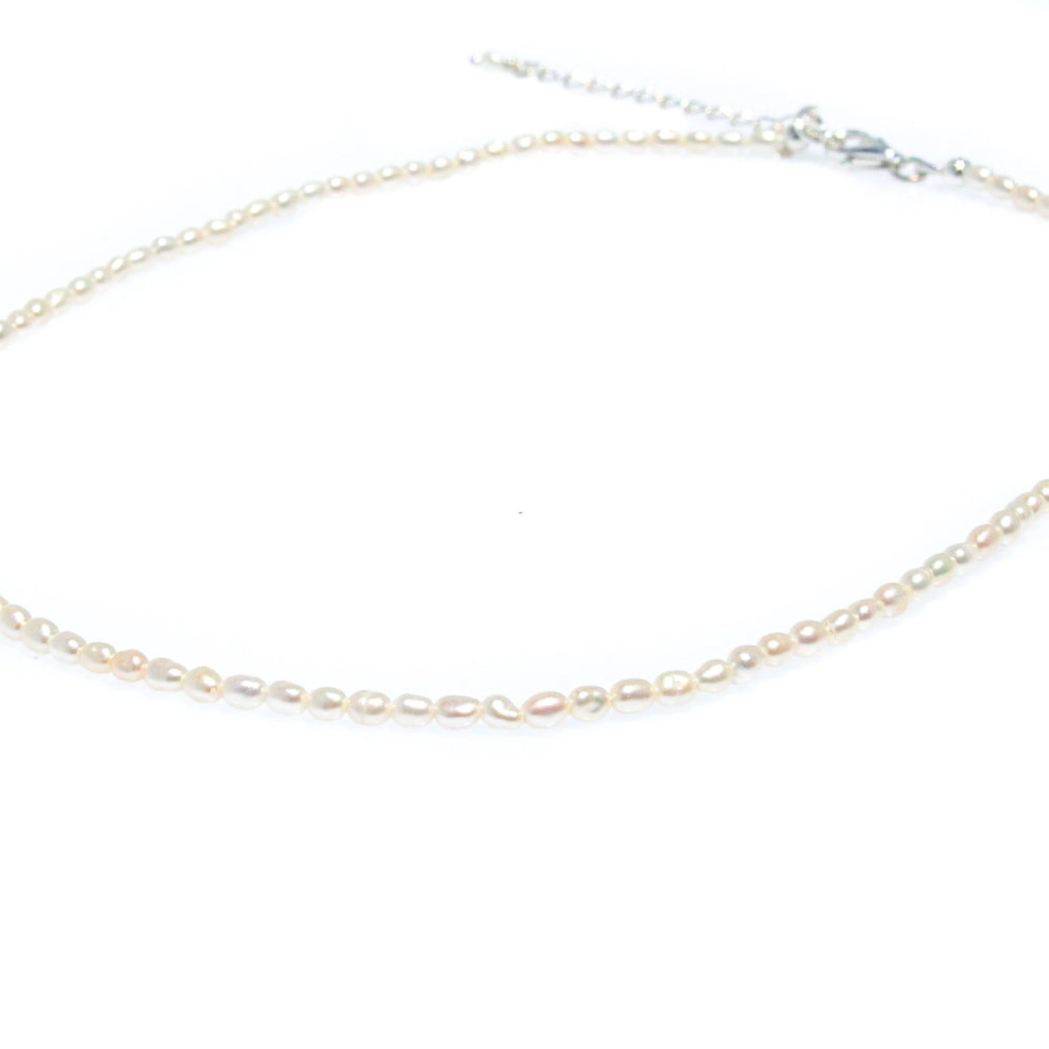 Mermaids Treasure Pearl Necklace in sterling silver featuring a genuine freshwater pearl, inspired by the ocean and designed in Broome.