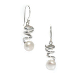 pearl staircase to the moon earrings