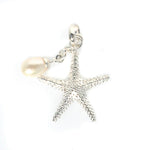 silver starfish pendant