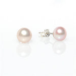 pink pearl studs