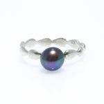 black pearl ring