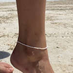 rice pearl anklet