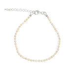 dainty pearl bracelet